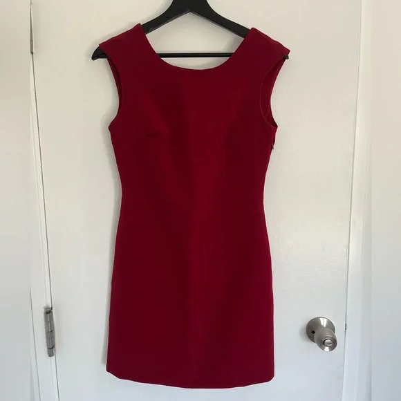 strapless open back dress ZARA Formal Dress